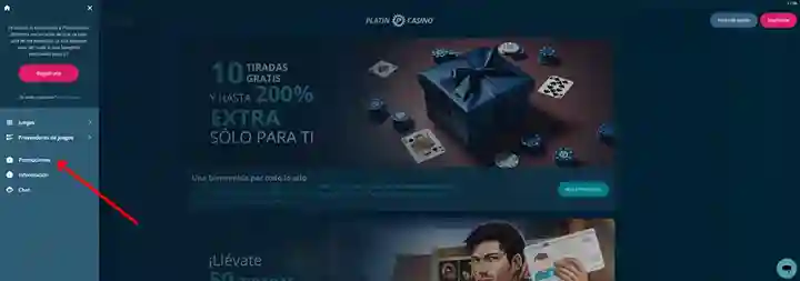 Otras promociones de Platincasino Casino